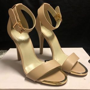 Aldo Nude Strappy Heel